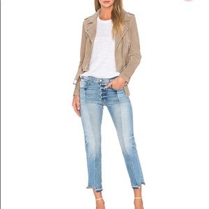 Frame Nouveau Le Mix Two-Tone Jeans in Remix